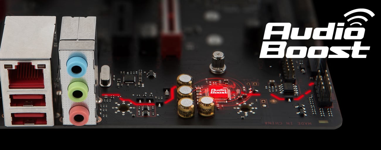 B350M GAMING PRO Audio Boost