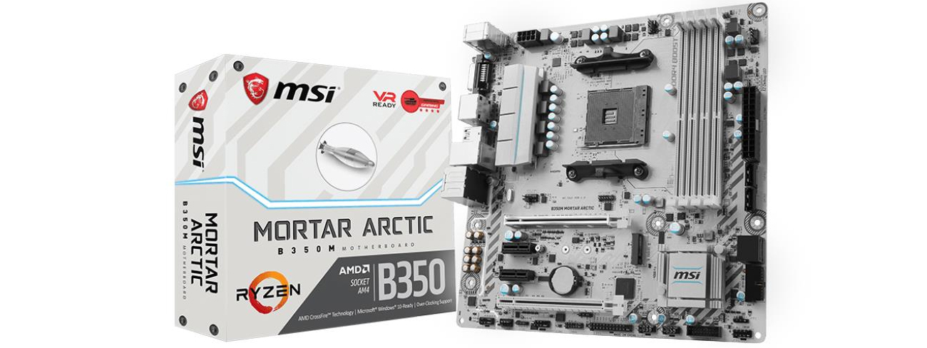 B350M MORTAR ARCTIC GAMING