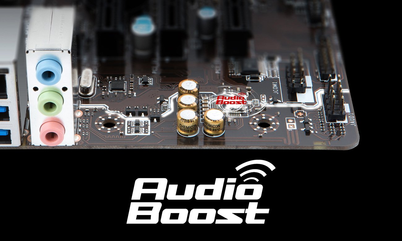 MSI B350M PRO-VD PLUS System Audio Boost