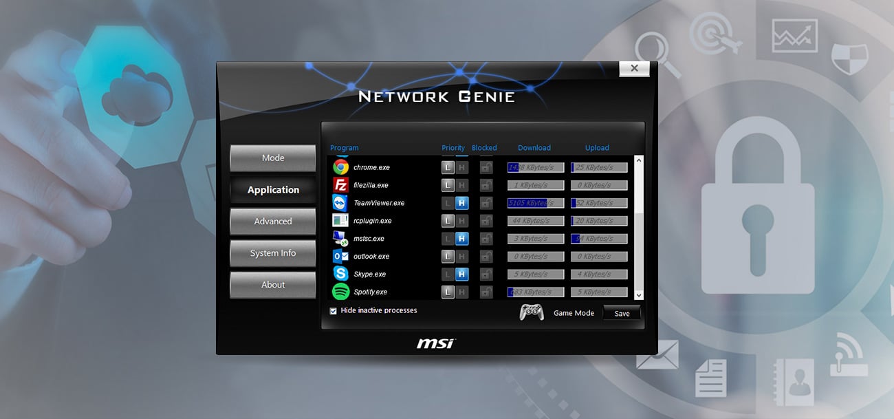 MSI B350M PRO-VD PLUS Szybka i stabilna sieć LAN