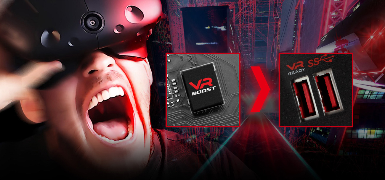MSI B350 KRAIT GAMING Zgodność z VR