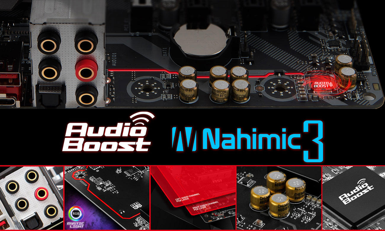 MSI B360M BAZOOKA PLUS System Audio Boost