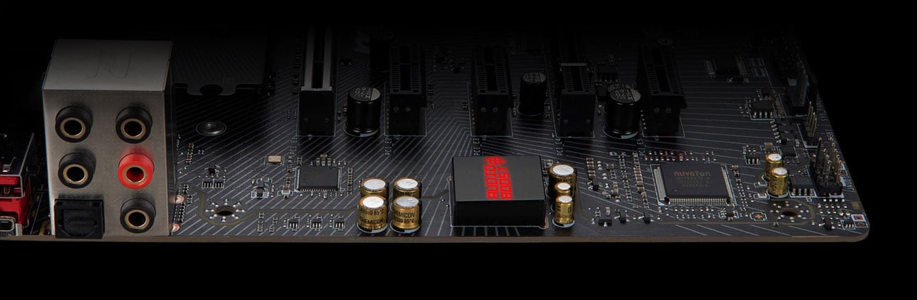 MSI B450 GAMING PRO CARBON MAX WIFI - Audio