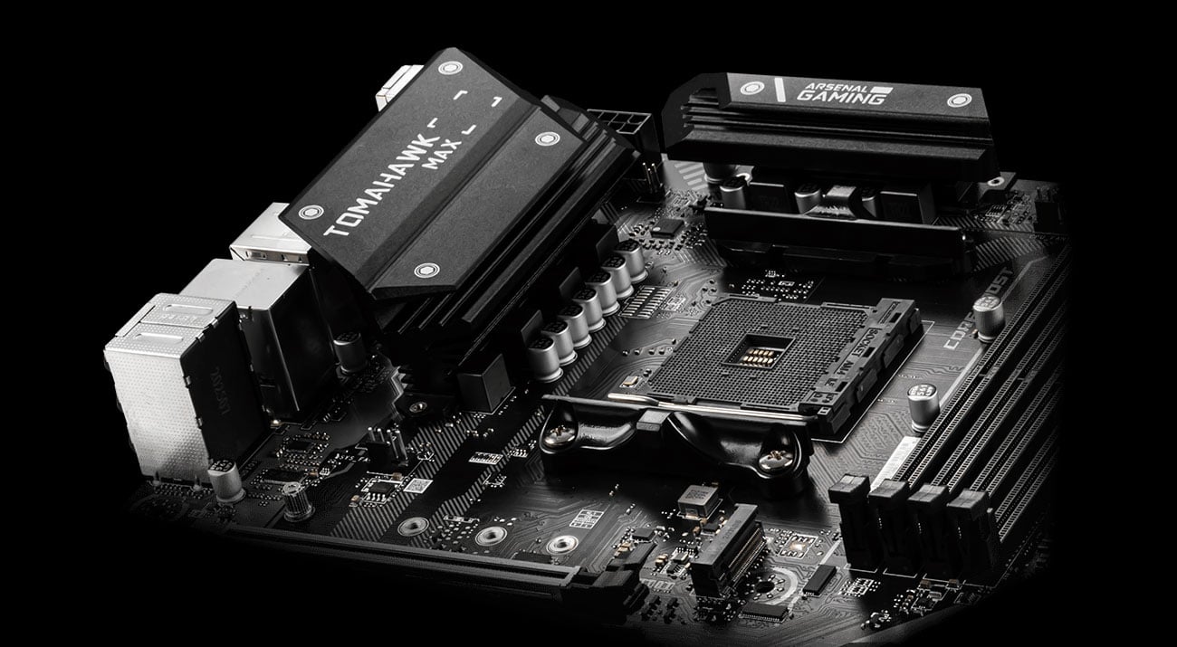 MSI B450 TOMAHAWK MAX II - Chłodzenie
