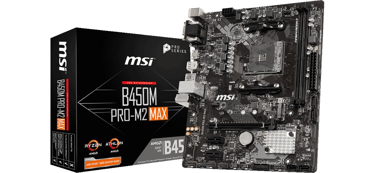 Płyta główna Socket AM4 MSI B450M PRO-M2 MAX