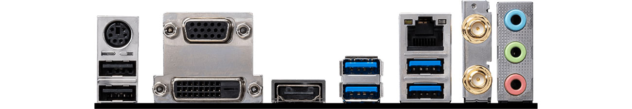 MSI B460M PRO-VDH - Złącza