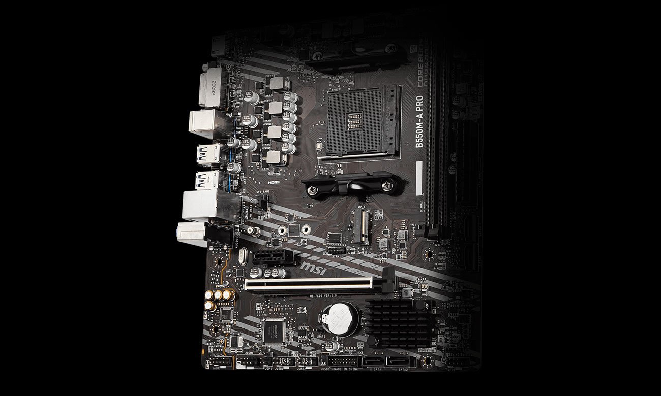 MSI B550M-A PRO - Złącze M.2