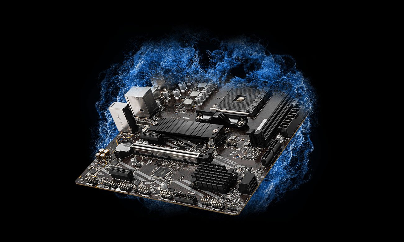 MSI B550M PRO - Złącze M.2
