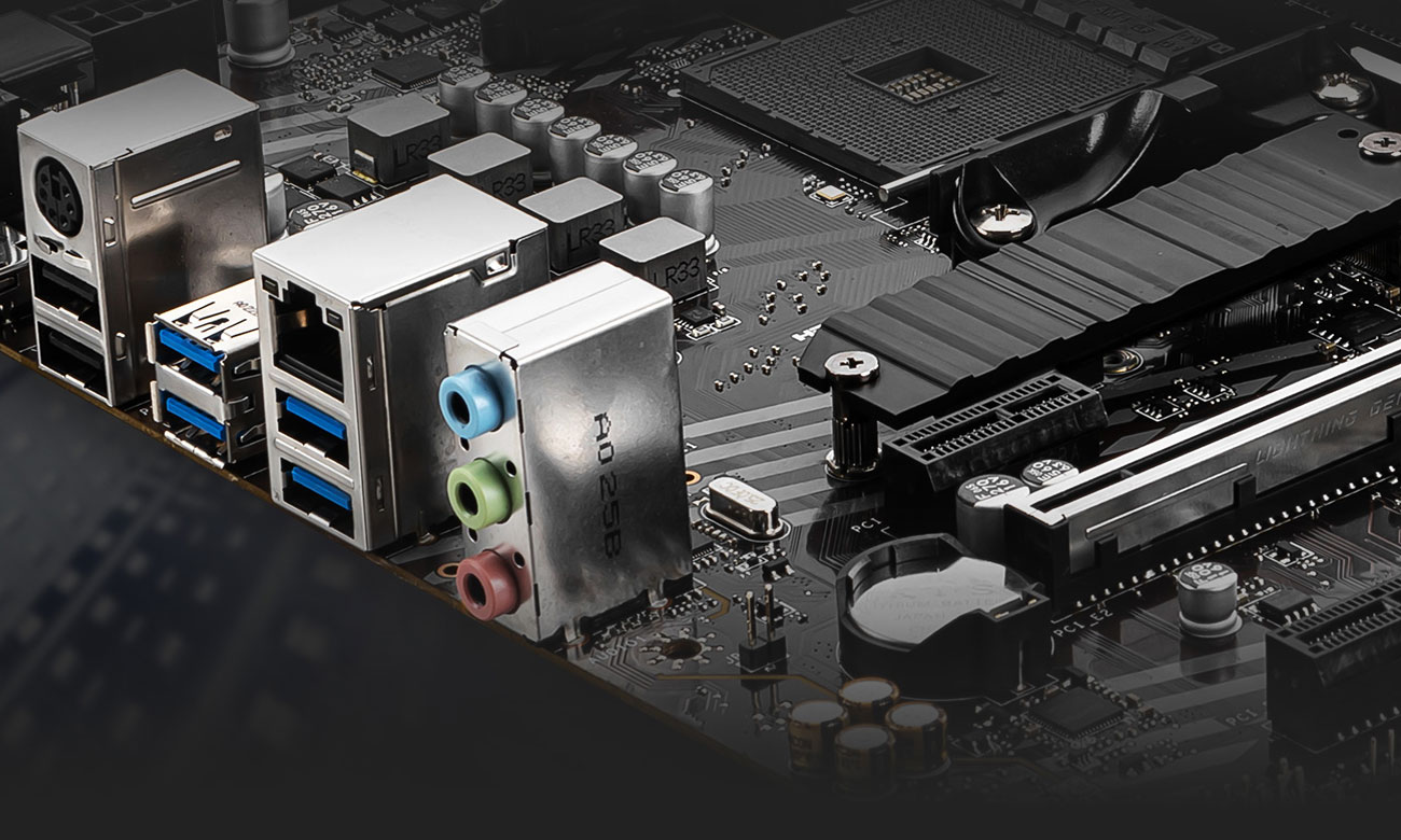 MSI B550M PRO - Układ audio