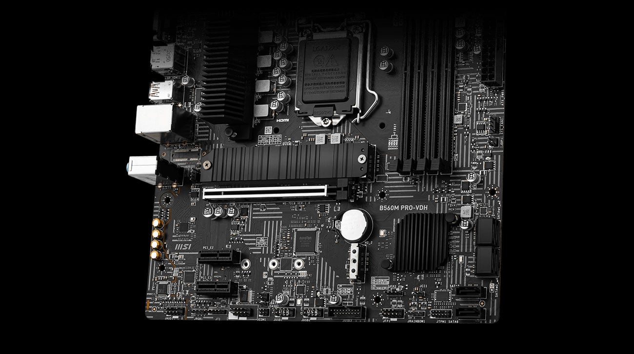 MSI B560M PRO-VDH - Audio