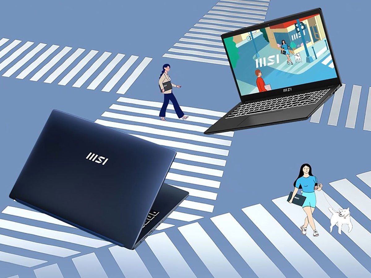 MSI Modern 15 H wygląd