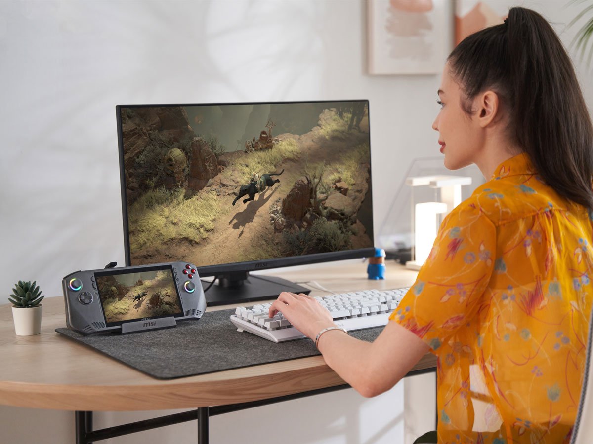MSI Claw 7 AI+ A2VM (Intel Arc Graphics) - Grafika lifestyle