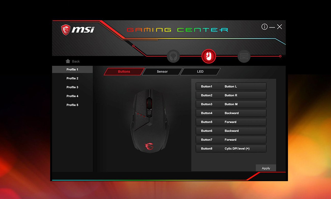 gaming center msi