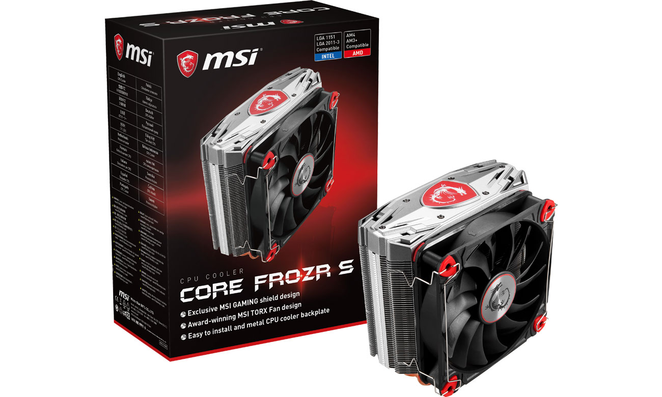 Chłodzenie procesora MSI Core Frozr S