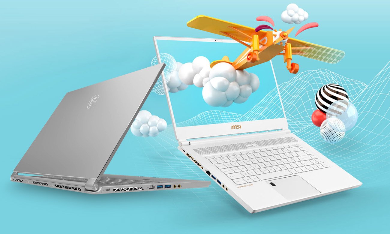 MSI P65 Creator 8RD Elegancki. Wydajny. Nowoczesny.