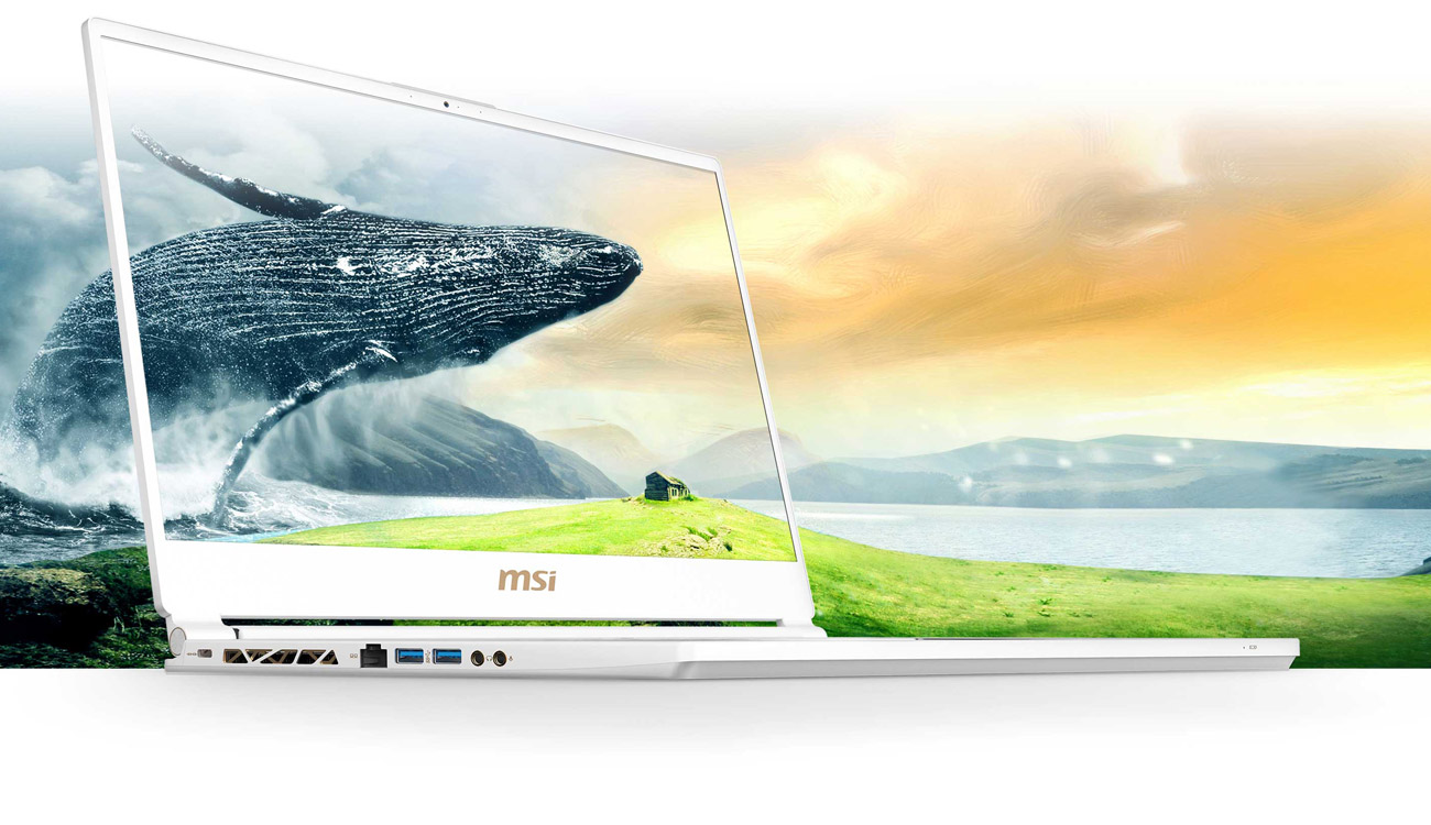 MSI P65 Creator 8RD Perfekcyjny ekran do wyświetlania obrazów