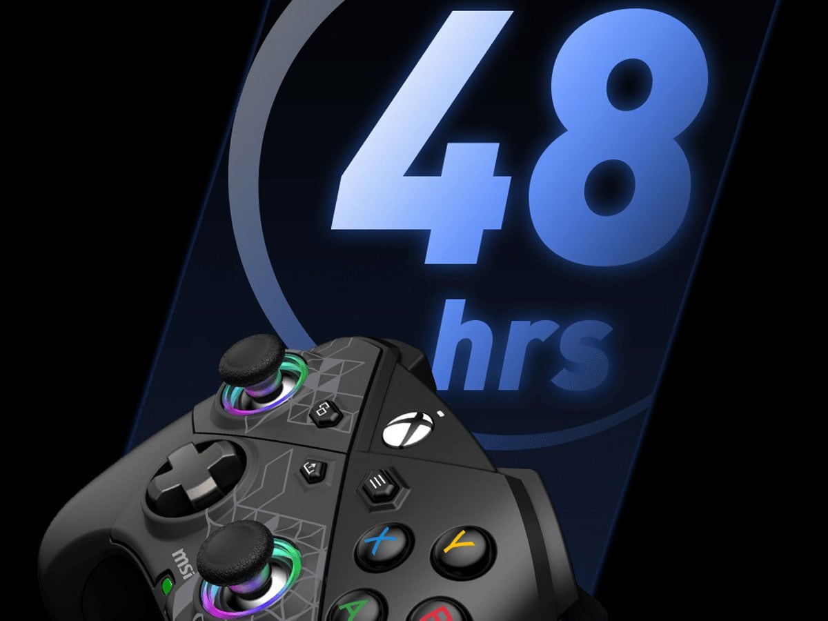 Kontroler MSI Force Pro Wireless Czarny - Grafika lifestyle