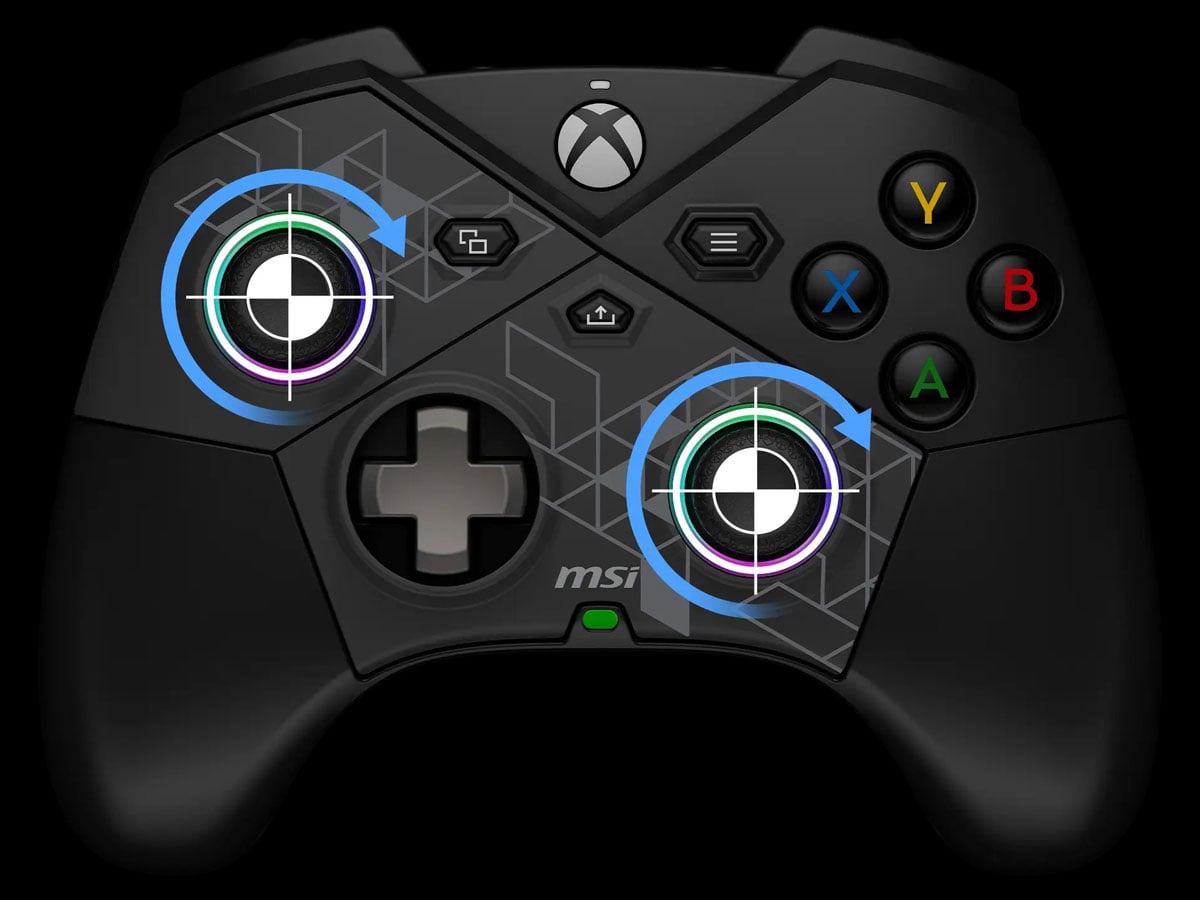 Kontroler MSI Force Pro Wireless Czarny - Grafika lifestyle