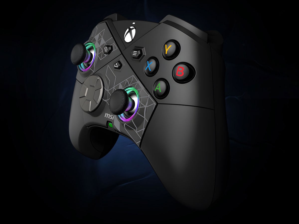 Kontroler MSI Force Pro Wireless Czarny - Grafika lifestyle