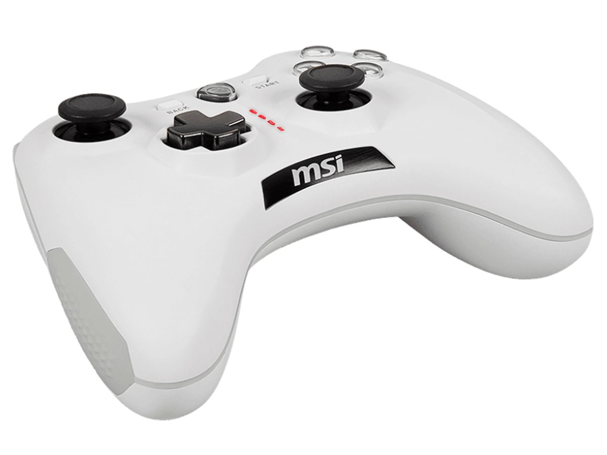Kontroler MSI Force GC20 V2 Biały - Widok od dołu pod kątem