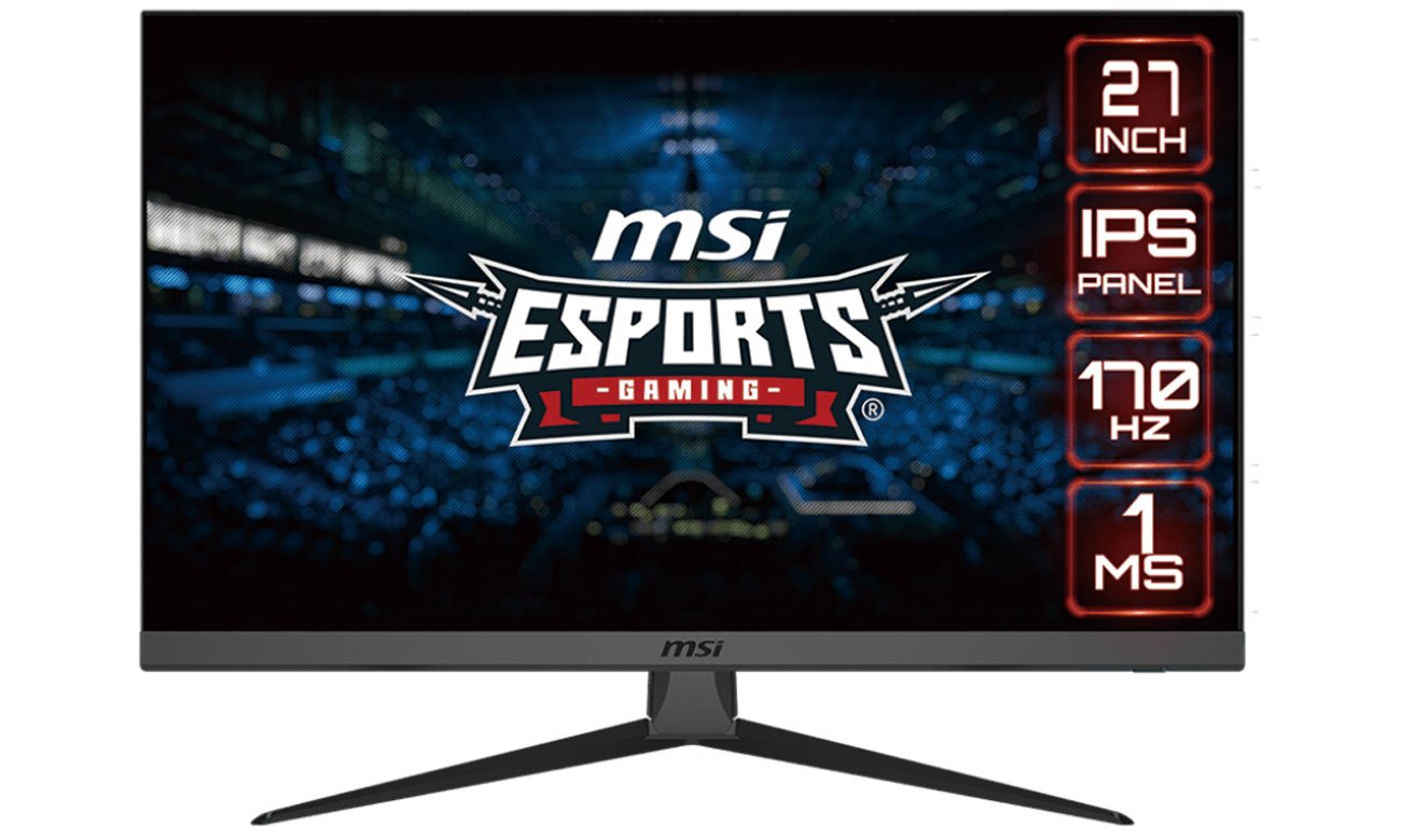 MSI G2722 widok z przodu