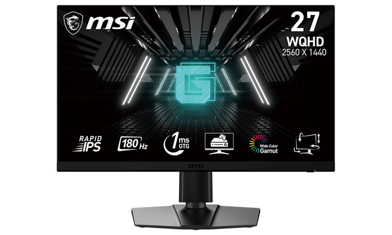 MSI G272QPF E2 widok z przodu