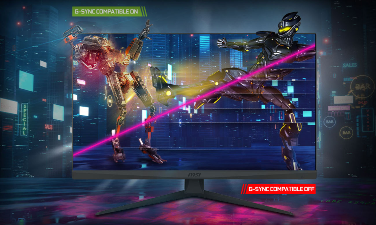 MSI Optix G247 NVIDIA G-Sync Compatible