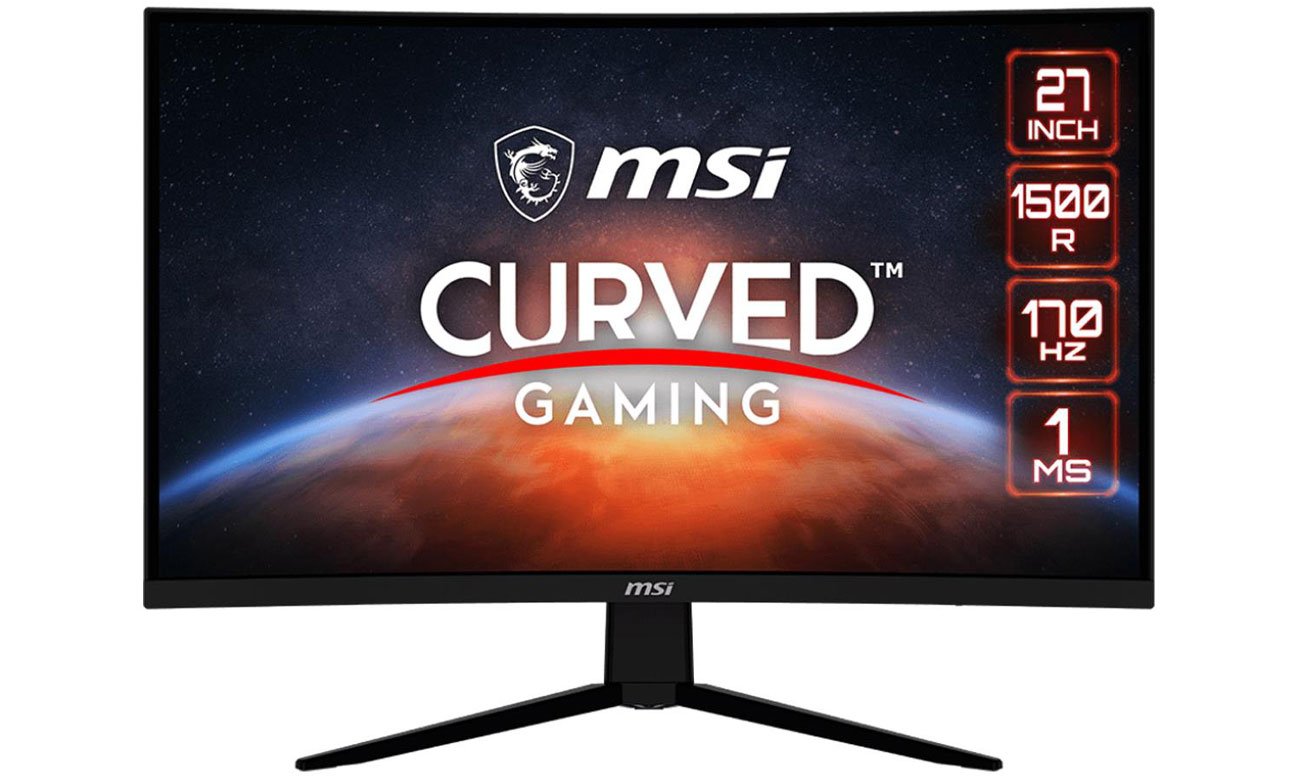 MSI G273CQ Ansicht von vorne