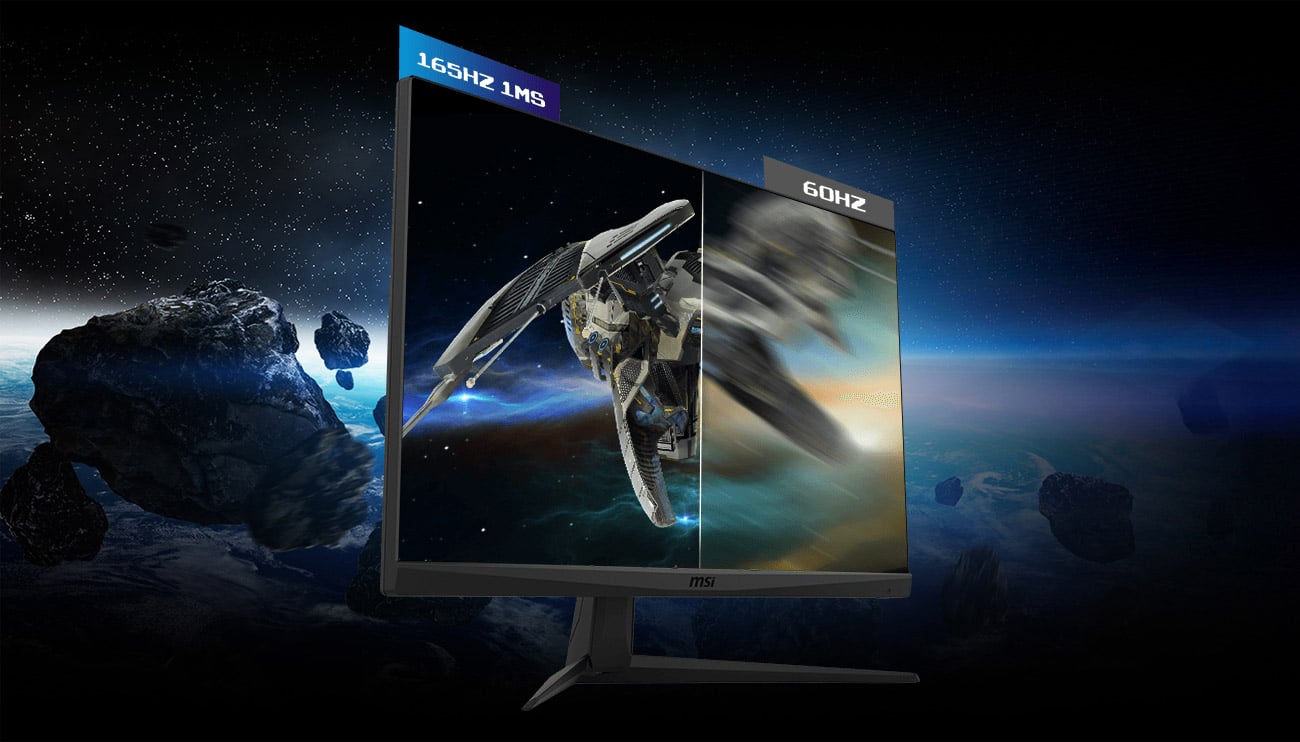 Częstotliwość odświeżania 165Hz