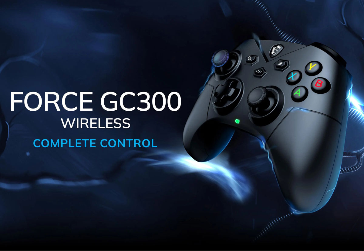 Kontroler MSI Force GC300 Wireless - Grafika key art