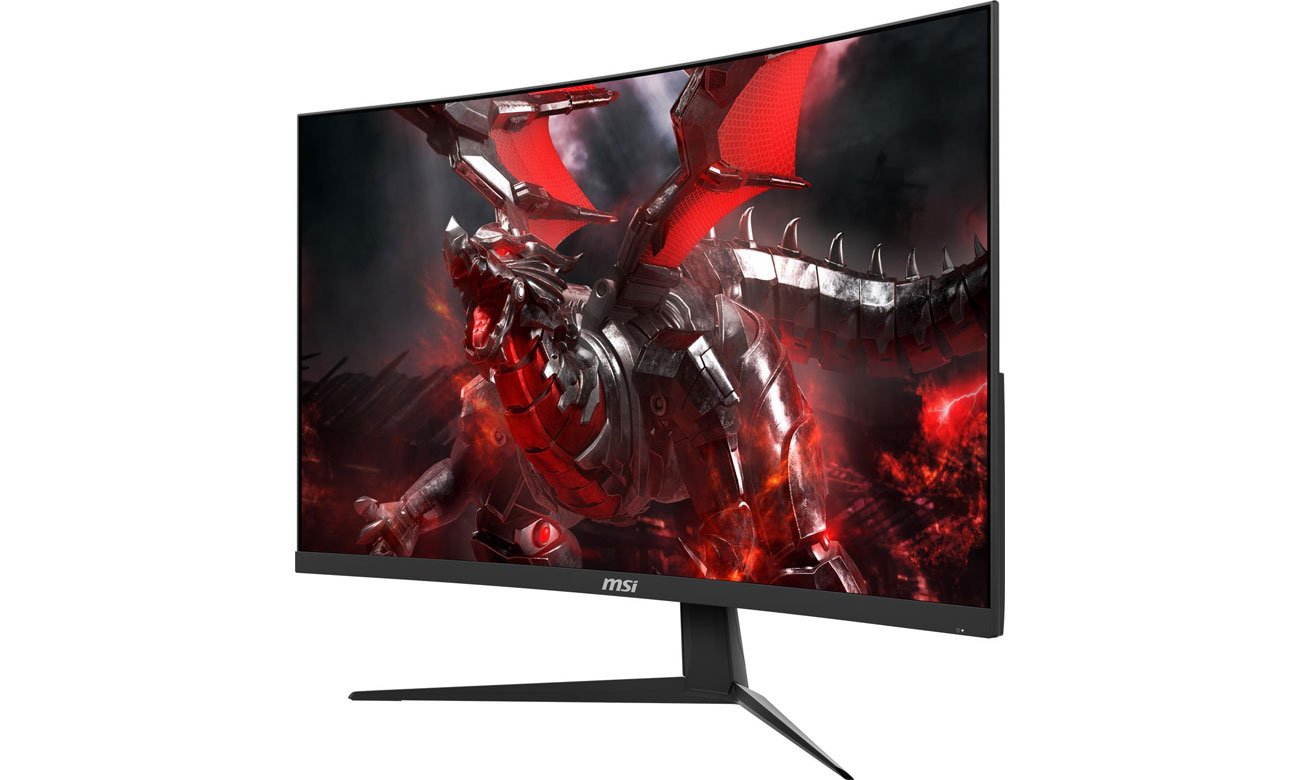 MSI G321CUV widok z przodu pod kątem