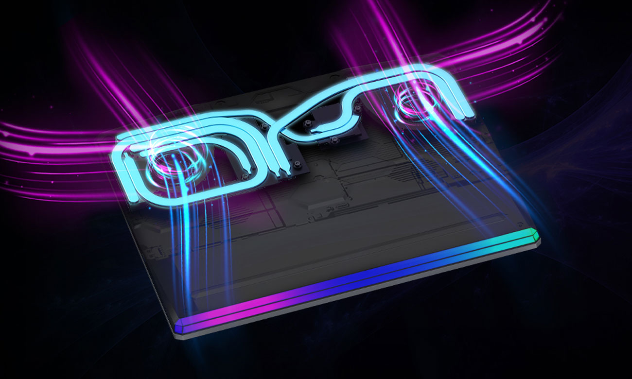 Układ chłodzenia MSI GE76
