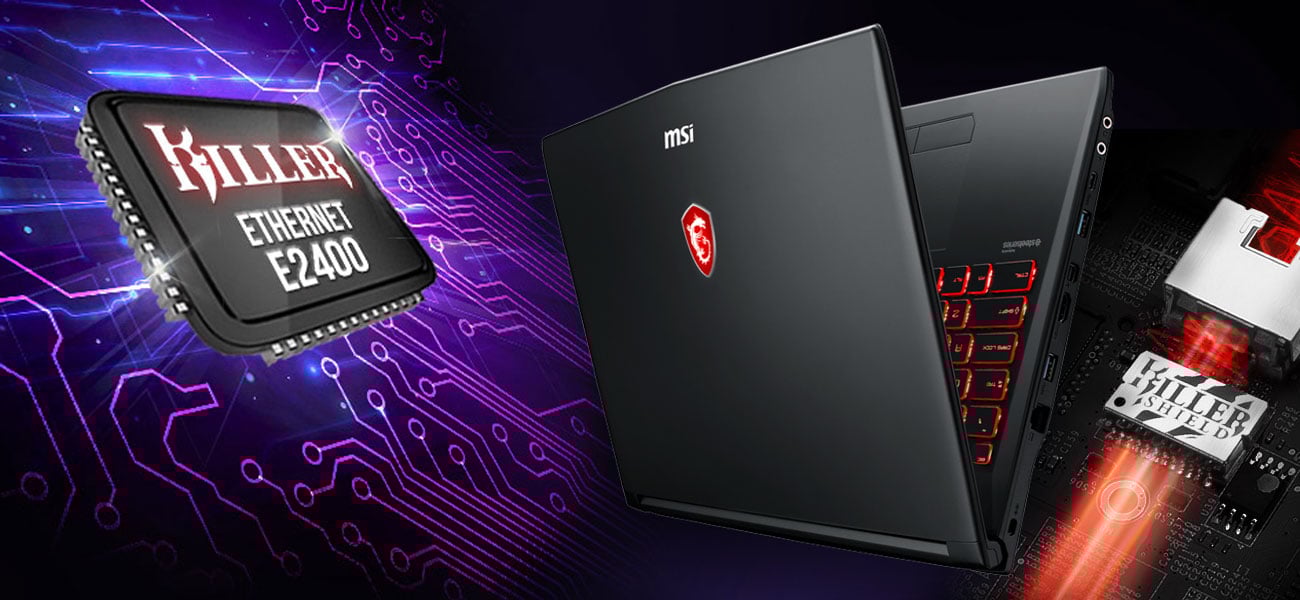 MSI GL62MVR 7RFX Płynna rozgrywka sieciowa