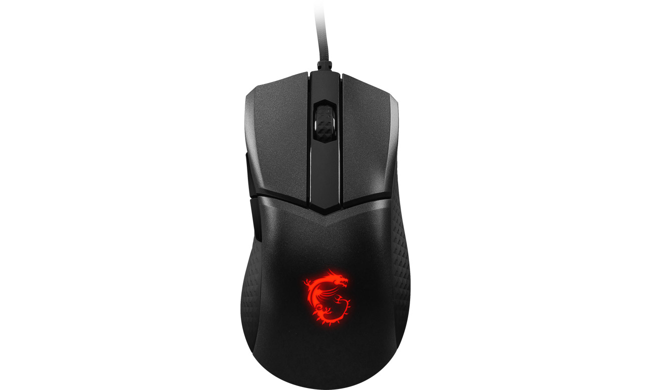 MSI CLUTCH GM31 LIGHTWEIGHT widok z góry