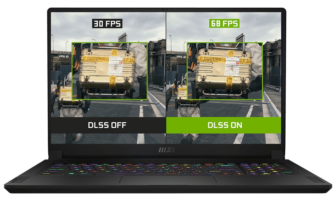 MSI GS76 Stealth RTX DLSS