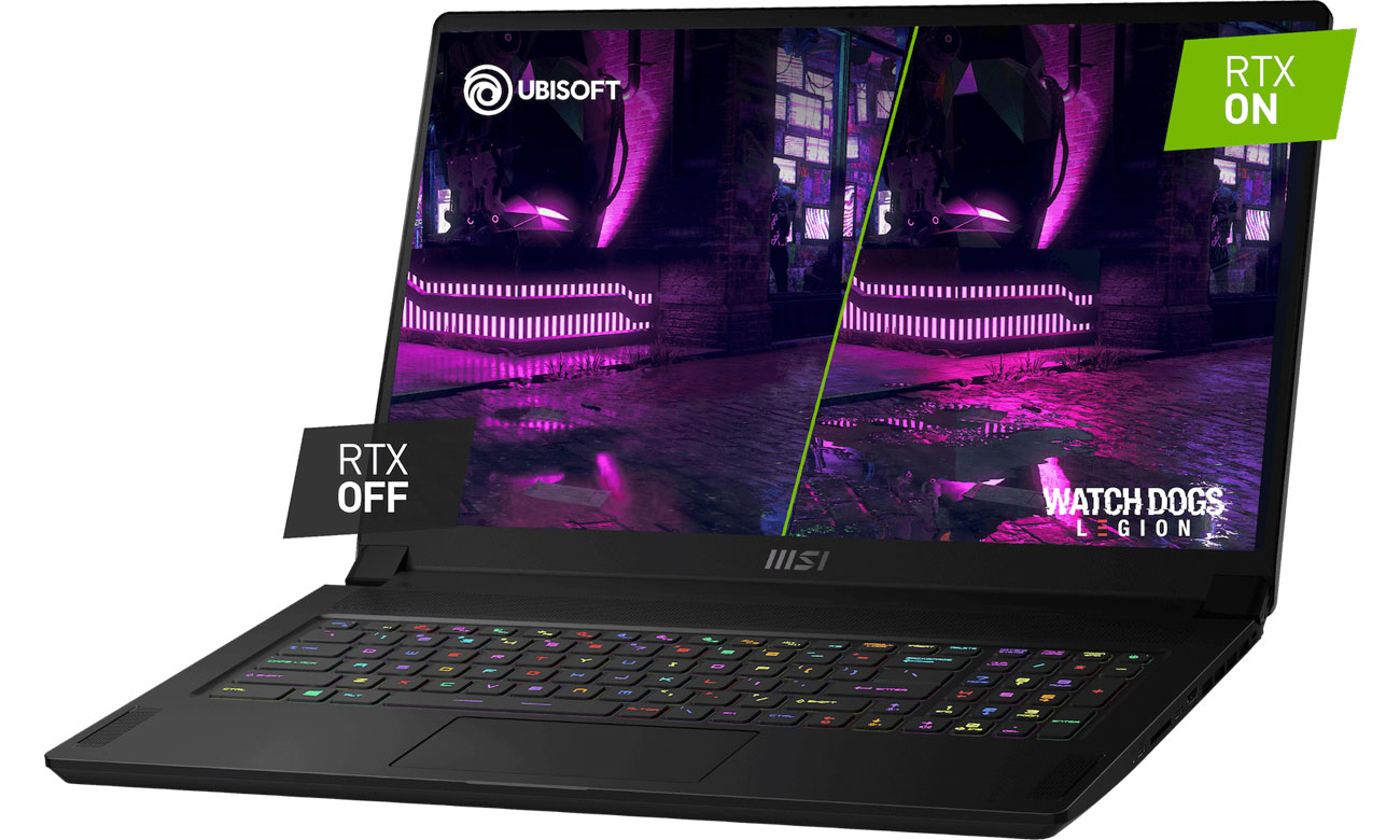 MSI GS76 Stealth Ray Tracing