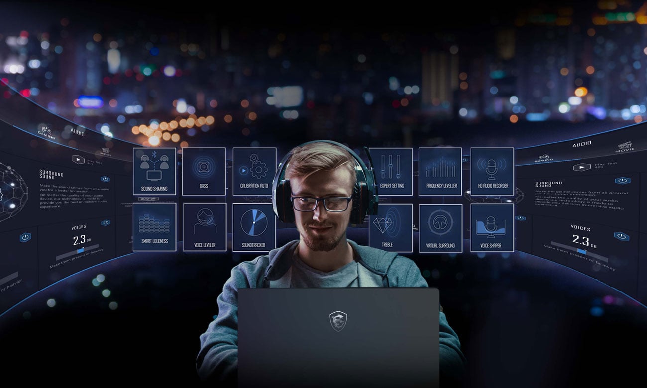 MSI GS76 Stealth Hi-Resolution Audio