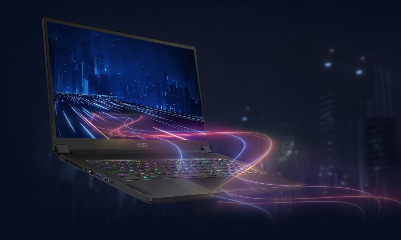 MSI GS76 Stealth System chłodzenia Cooler Boost Trinity+