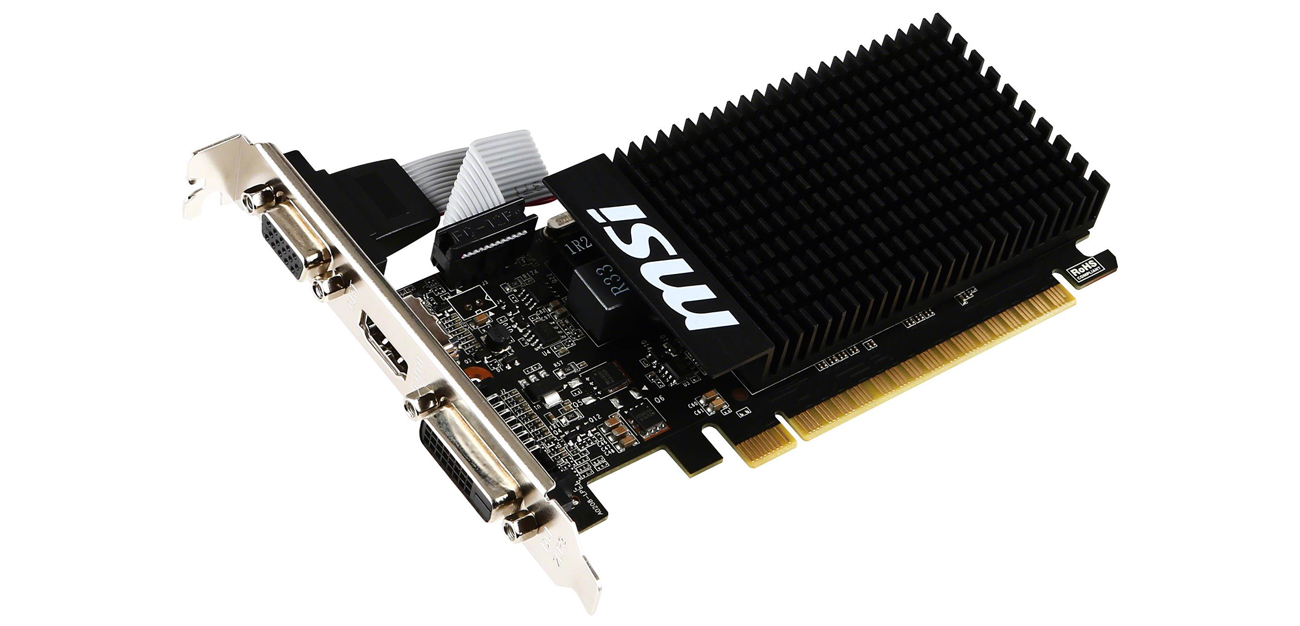 Leistung der Grafikkarte MSI GeForce GT710 Low Profile 2GB DDR3 2GD3H LP