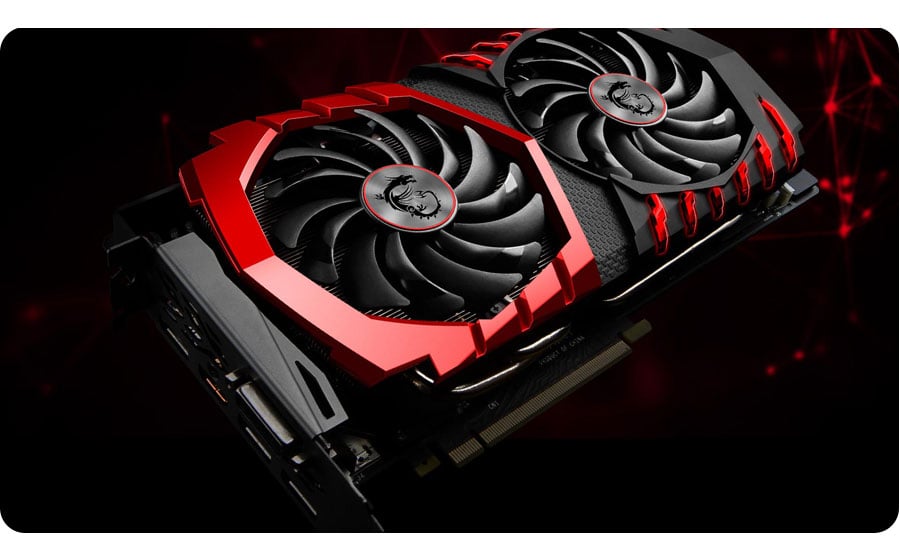 MSI GeForce GTX 1080 GAMING X 8GB - Zero Frozr