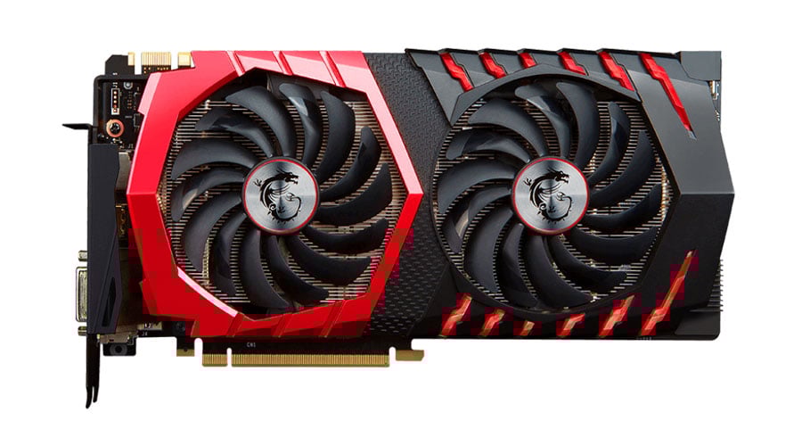 MSI GeForce GTX 1080 GAMING X 8GB - LED