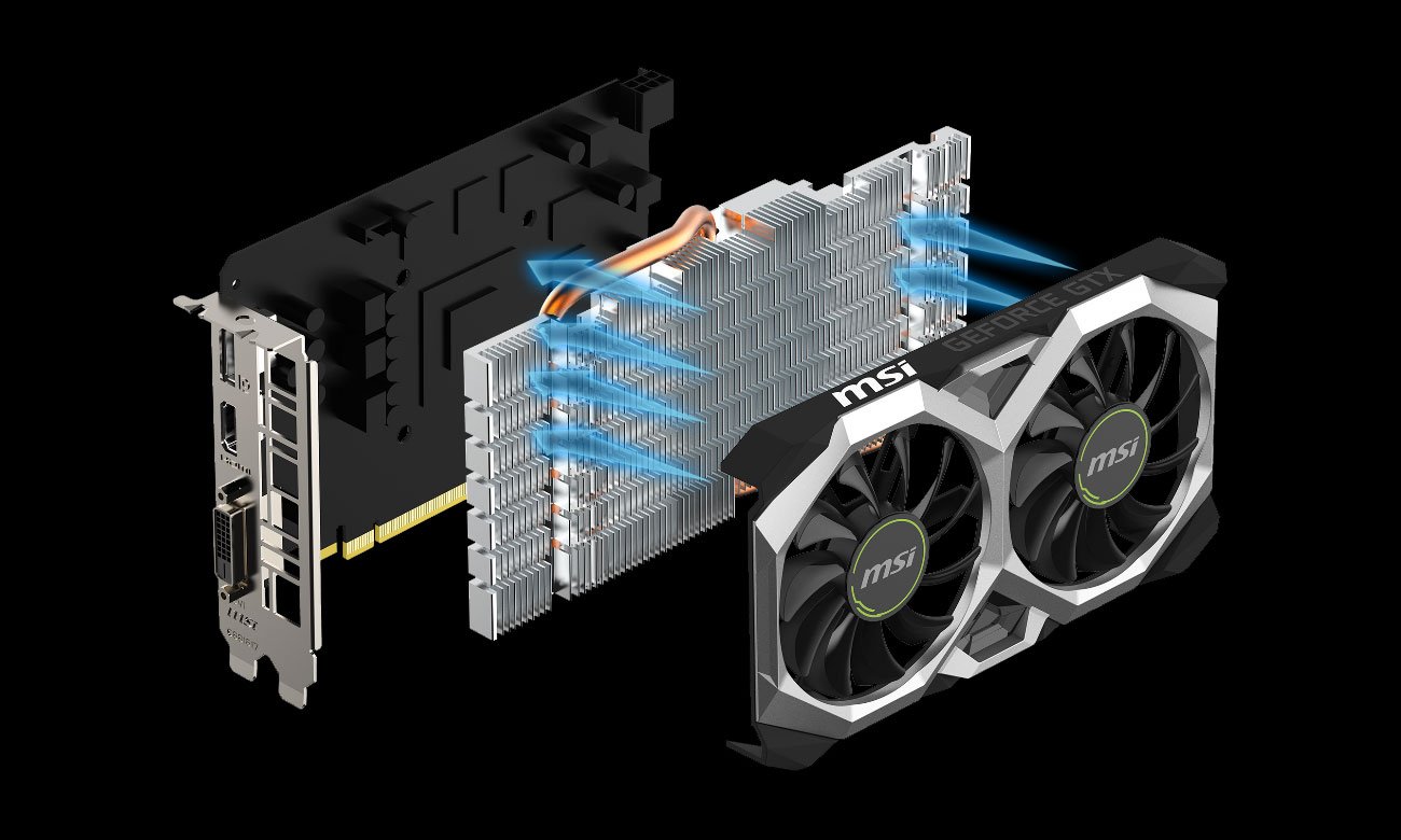 MSI GeForce GTX 1650 D6 VENTUS XS OCV2