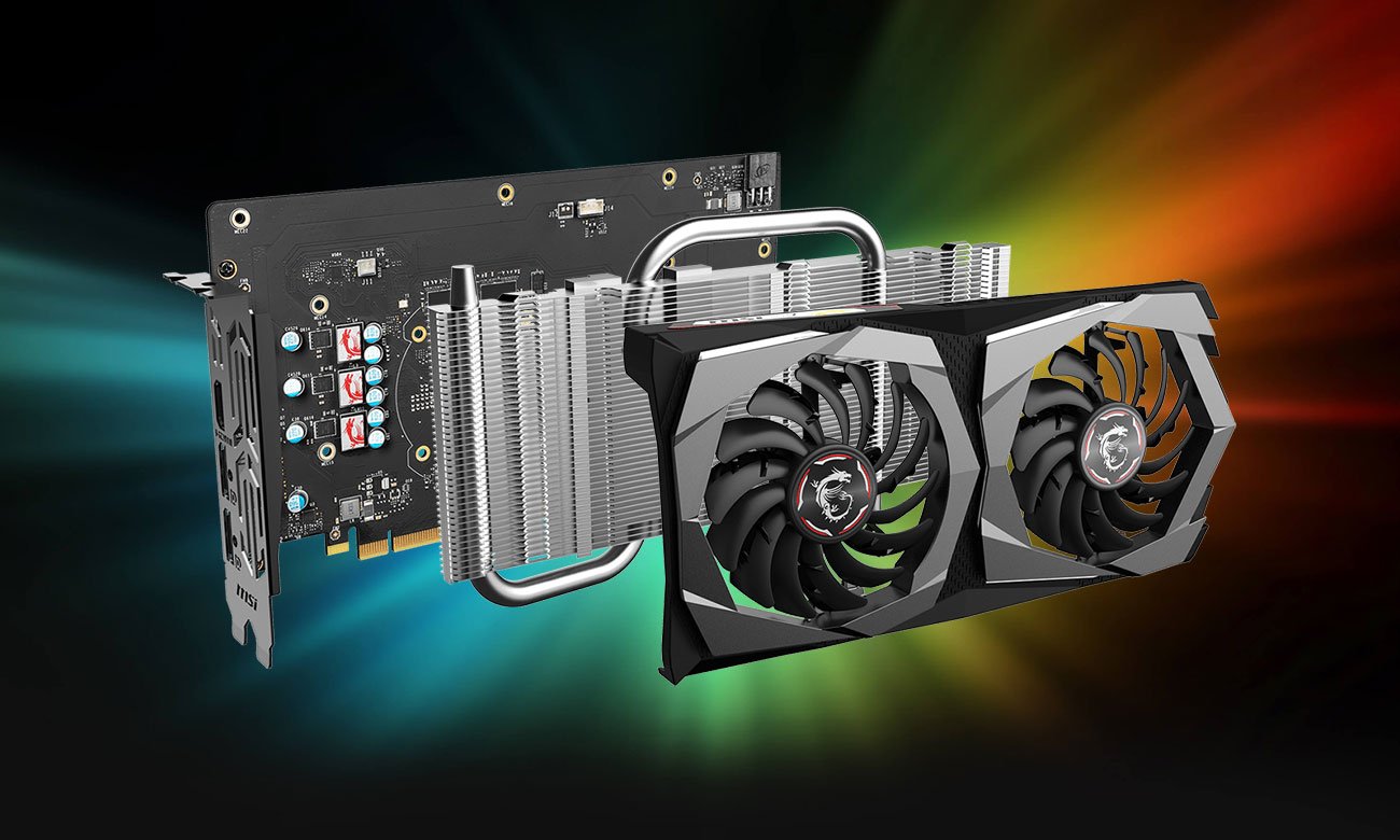 MSI GeForce GTX 1650 GAMING - Chłodzenie