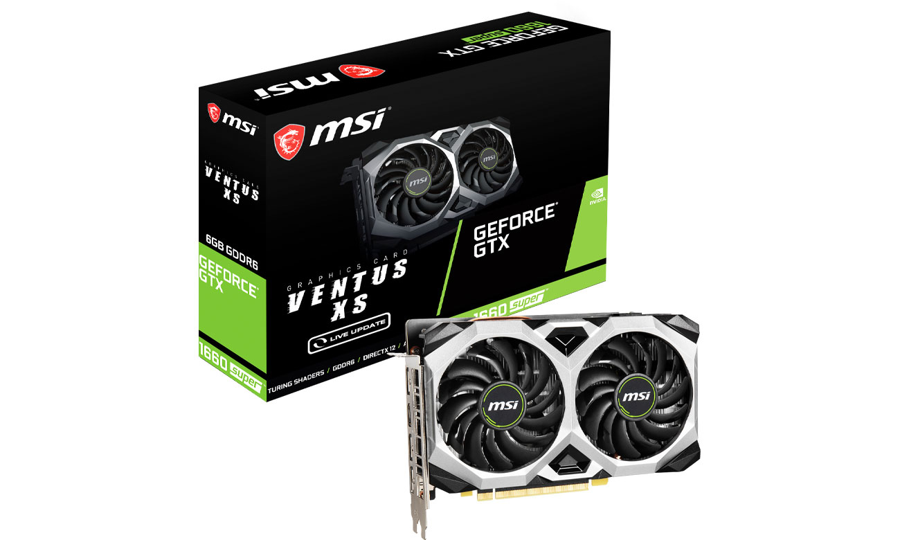 MSI GeForce GTX 1660 SUPER VENTUS XS OC 6GB GDDR5