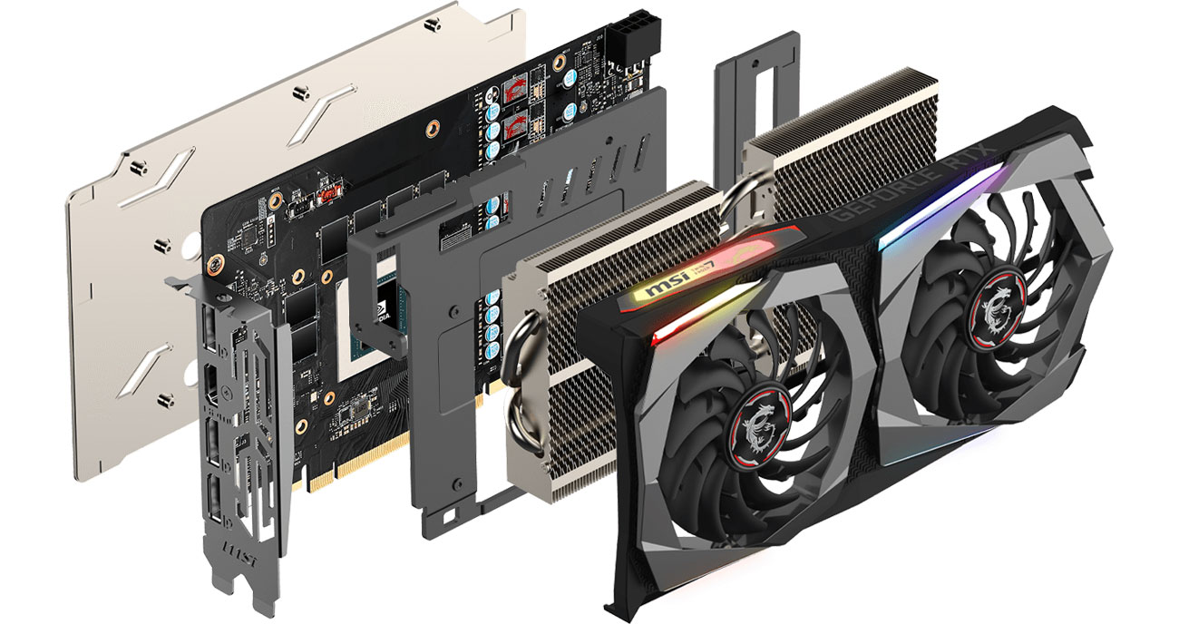 MSI GeForce RTX 2060 GAMING Chłodzenie