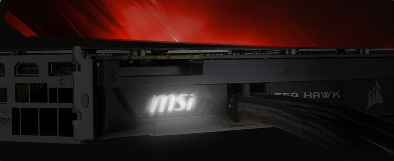 MSI GeForce GTX 1080 SEA HAWK X 8GB - LED