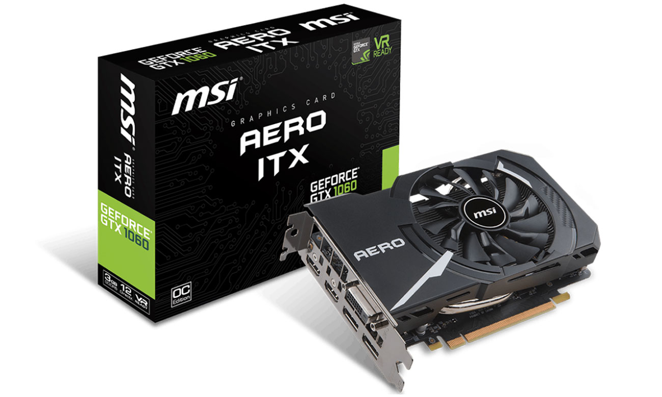 MSI GeForce GTX 1060 Aero ITX OC