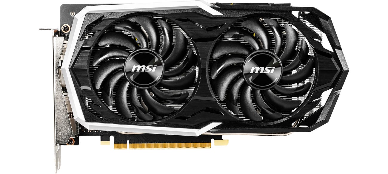 MSI GeForce GTX 1660 Armor OC Wentylatory