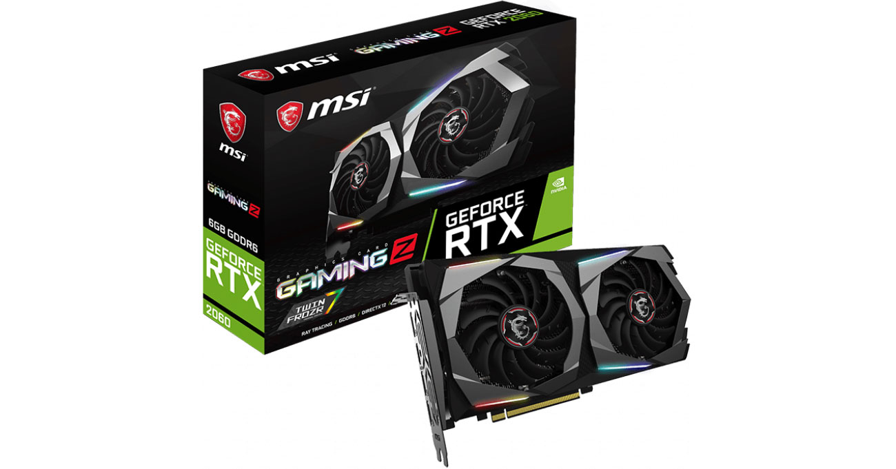 Karta graficzna NVIDIA MSI GeForce RTX 2060 GAMING Z 6GB GDDR6