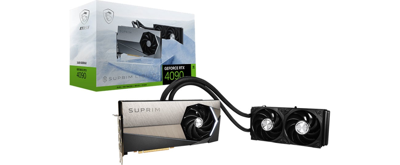 MSI GeForce RTX 4090 SUPRIM LIQUID 24 ГБ GDDR6X